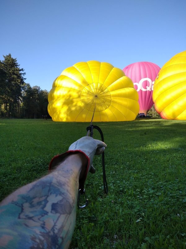 You're never too old to play with balloons